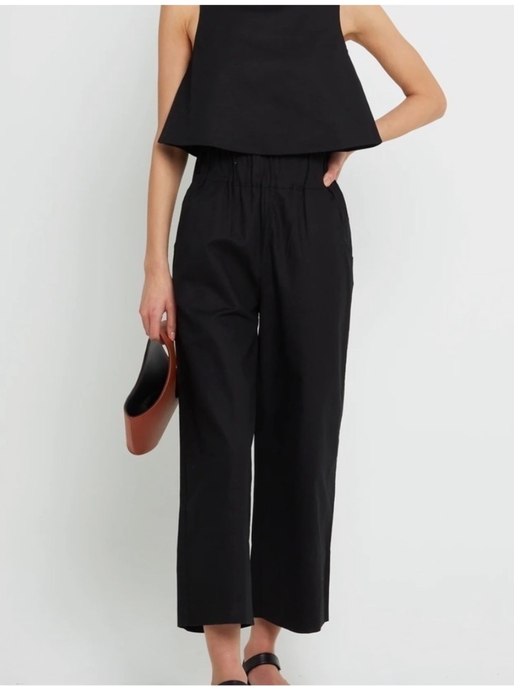 KOURT WILLOW WIDE LEG CROP PANT WOMENS SMALL